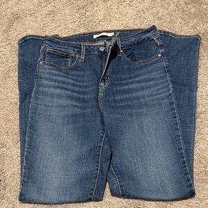 Levi's Women's Skinny Jeans - Dark Blue